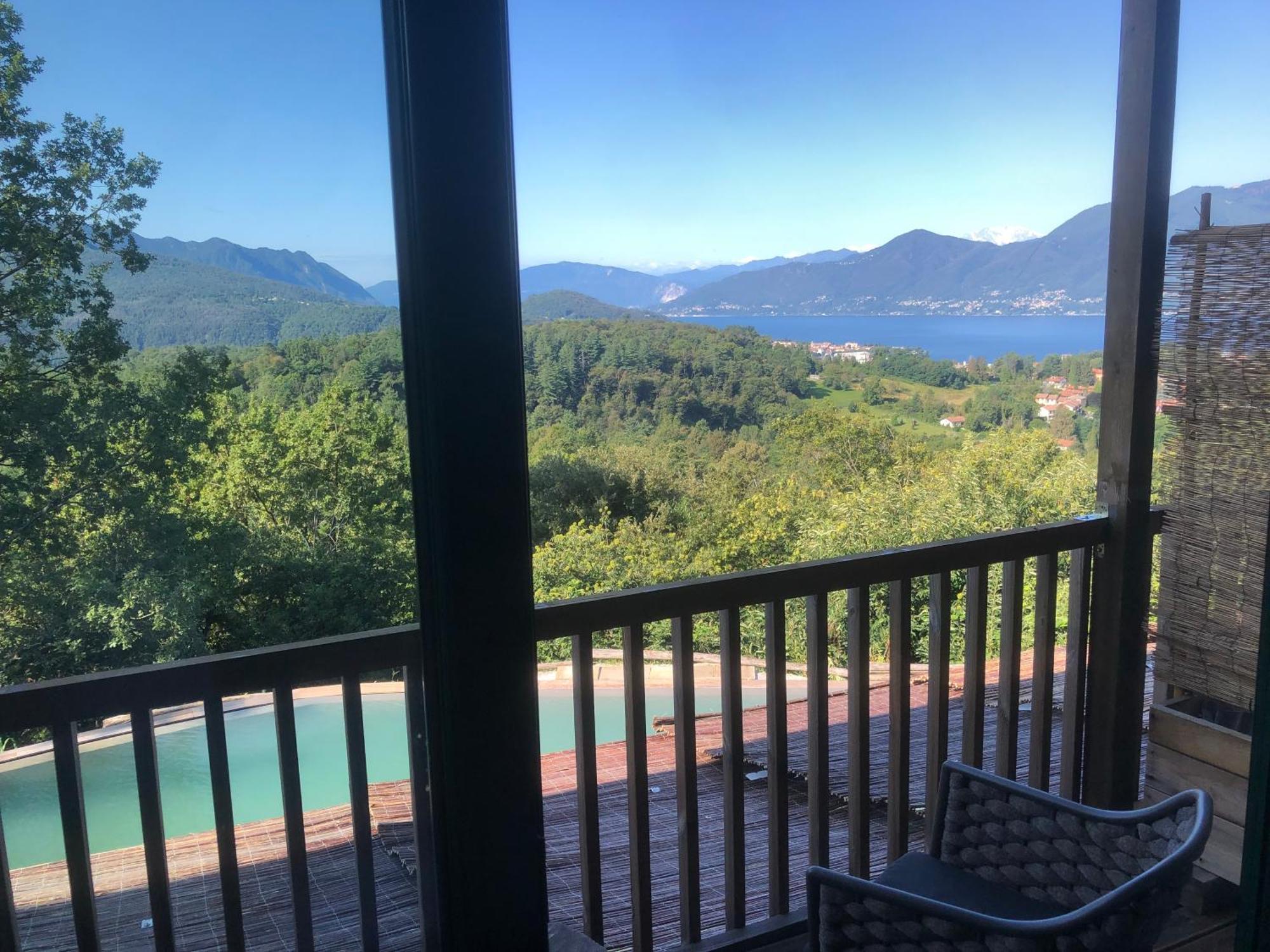 Agriturismo Voeuja Lago Maggiore Luino Eksteriør billede